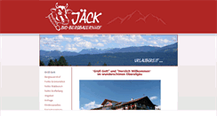 Desktop Screenshot of bauernhof-jaeck.de